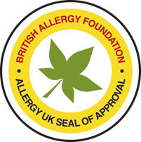Allergy UK Prüfsiegel